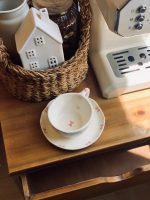 ⁦كوب هاند ميد مع صحن- شبرة⁩ - الصورة ⁦2⁩