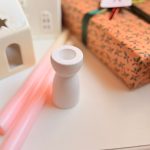 قاعدة للشمع- مصنوعة يدويا