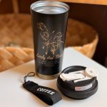 ⁦كوب حافظ للحرارة - اسود⁩ - الصورة ⁦3⁩