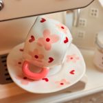 ⁦كوب هاند ميد- ورود وقلوب⁩ - الصورة ⁦2⁩