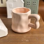 كوب زهري مموج