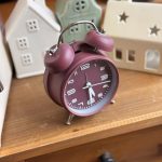 ساعة منبه- بنفسجي