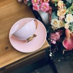 كوب كلاسيكي مذهب -زهري