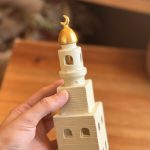 ⁦مأذنة حجم صغير - بيج⁩ - الصورة ⁦4⁩