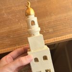 ⁦مأذنة حجم صغير - بيج⁩ - الصورة ⁦3⁩