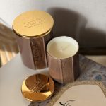 ⁦شمع بورسلان بالخط العربي (بني- الحجم الكبير)⁩ - الصورة ⁦3⁩